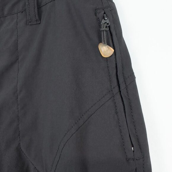 Eddie Bauer Sport Nylon Midi Skirt Womens 4 Black Cargo Modest Athletic Gorpcore - Picture 11 of 16